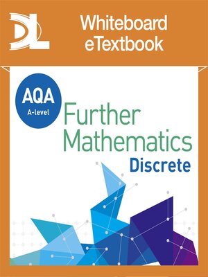 cover image of AQA a Level Further Mathematics Discrete